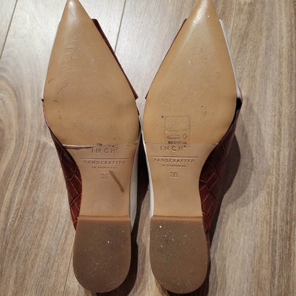 Inch2 sigma mules pointed toe flats - Picture 7 of 7